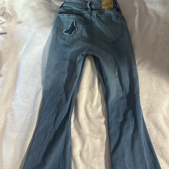 Hollister flare jeans.. with butterfly’s - Picture 3 of 3